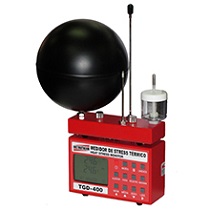 Medidor de estresse térmico com datalogger